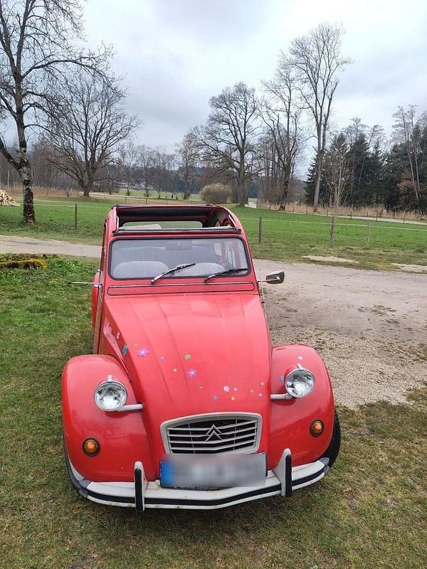 Gebraucht Citroën 2CV 29 PS (21 kW) 1986 Rot Limousine