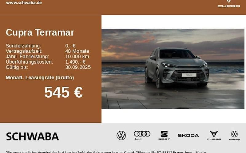Grau Neu 2025 Cupra Terramar SUV | 53.950 € (Teuer) - Bild 1/4