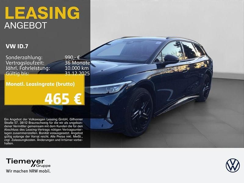 Blau Gebraucht 2025 VW ID.7 GTX Limousine | 50.980 € - Bild 1/4