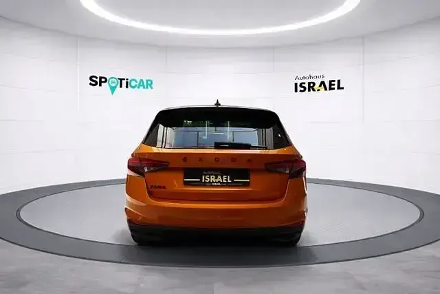 Gebraucht Skoda Fabia First Edition 110 PS (80 kW) 2021 Orange Kleinwagen
