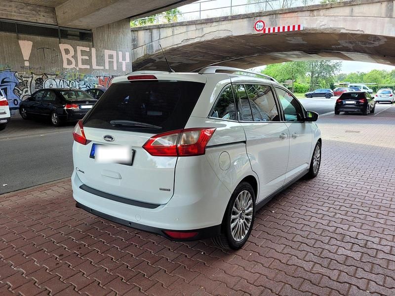 Gebraucht Ford Grand C-Max 125 PS (91 kW) 2013 Weiß Van / Kleinbus