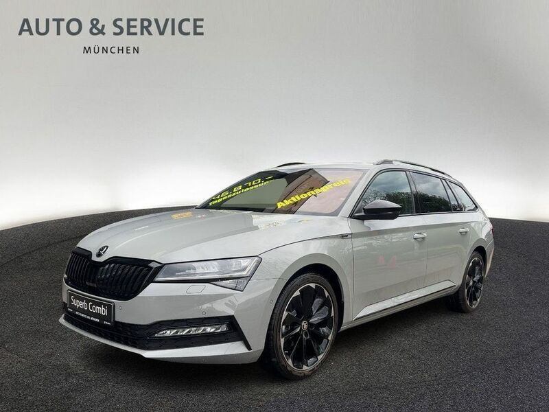Grau Neu 2024 Skoda Superb SportLine Kombi | 44.950 € (Guter Preis) - Bild 1/4