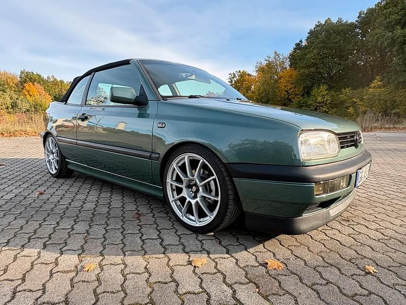Gebraucht VW Golf Cabriolet 110 PS (80 kW) 1997 Grün Cabrio