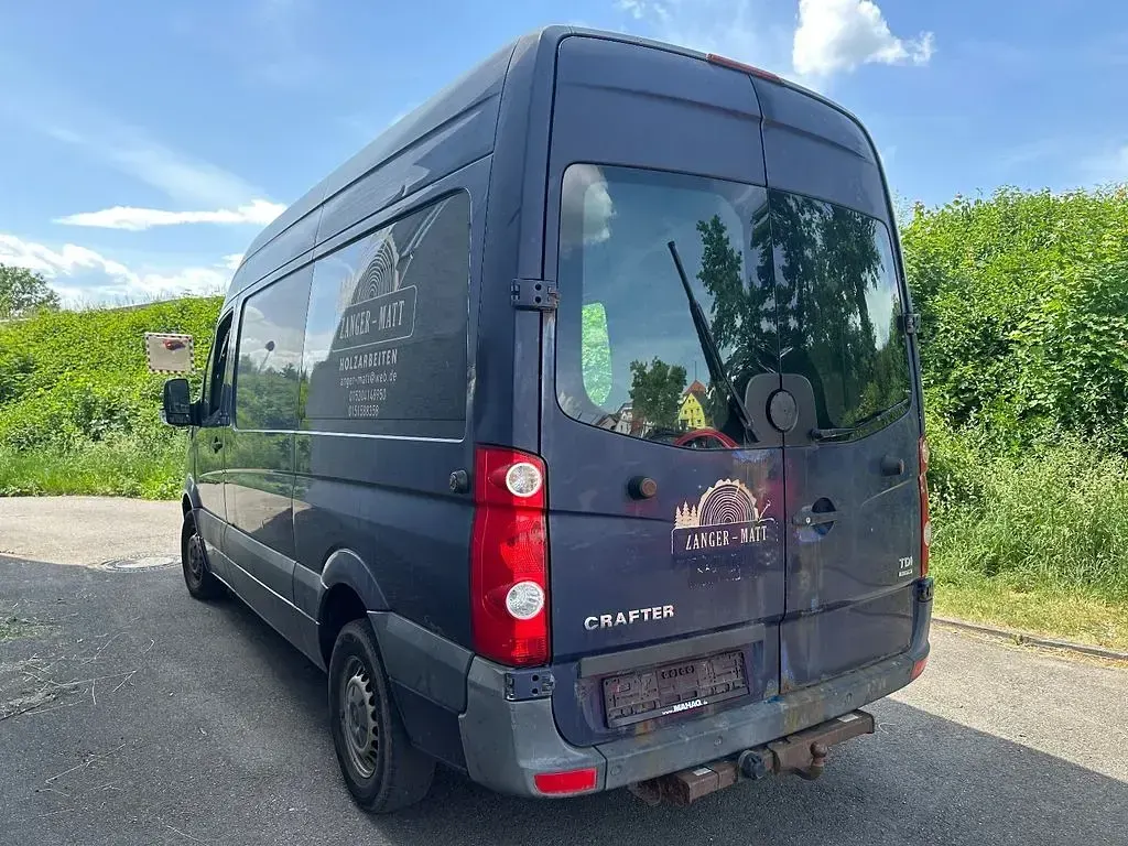 Gebraucht VW Crafter 163 PS (119 kW) 2010 Blau Van