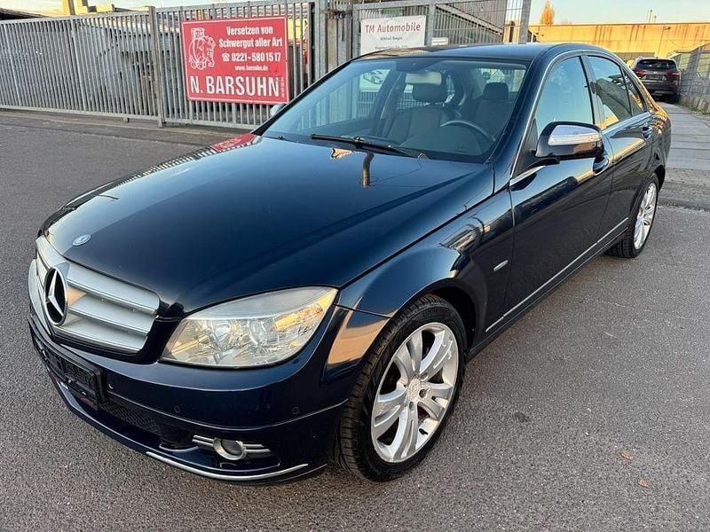Blau Gebraucht 2008 Mercedes C200 Limousine | 3.850 € (Guter Preis) - Bild 1/4