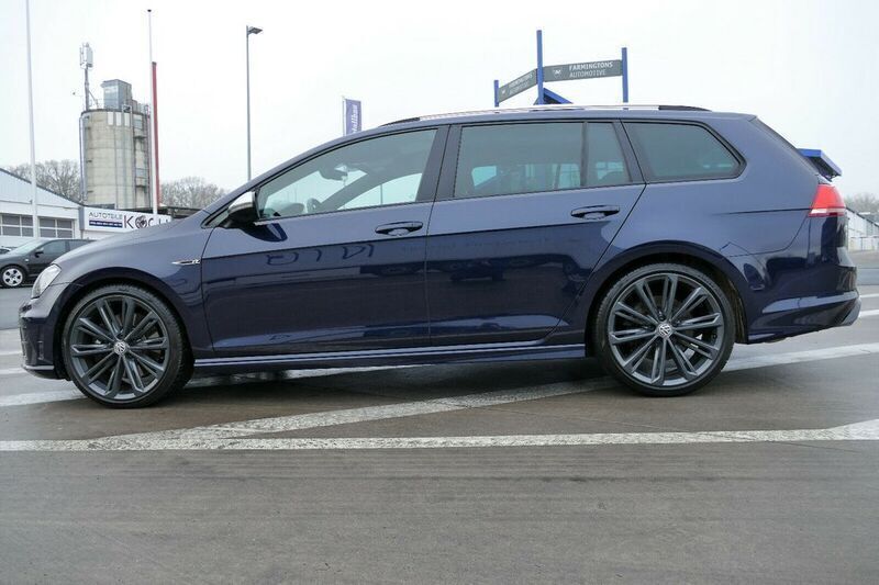 Gebraucht VW Golf VII R 300 PS (220 kW) 2017 Blau metallic Kombi