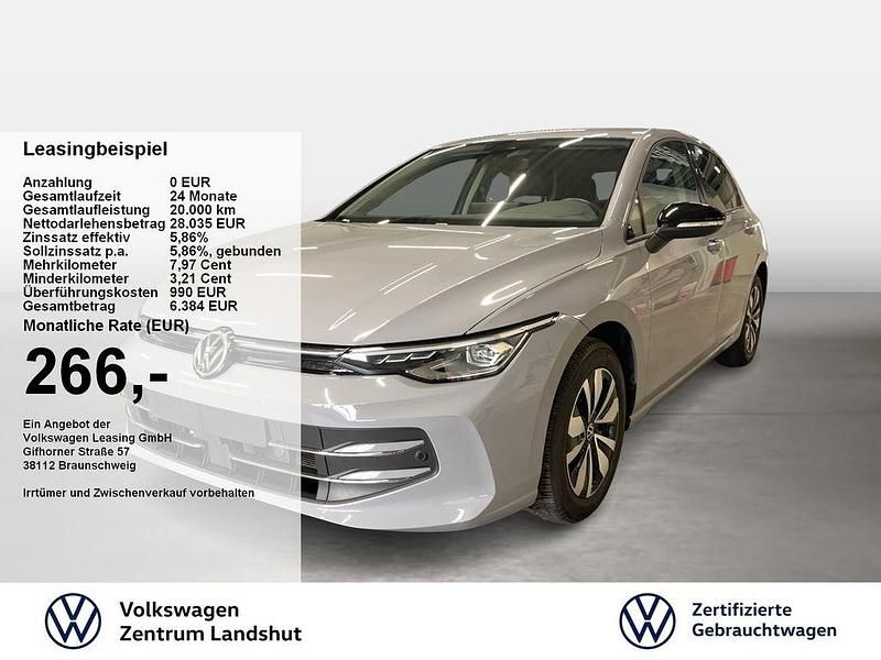 Grau (mondsteingrau) Gebraucht 2025 VW Golf VIII Goal Limousine | 29.930 € (Superpreis) - Bild 1/2
