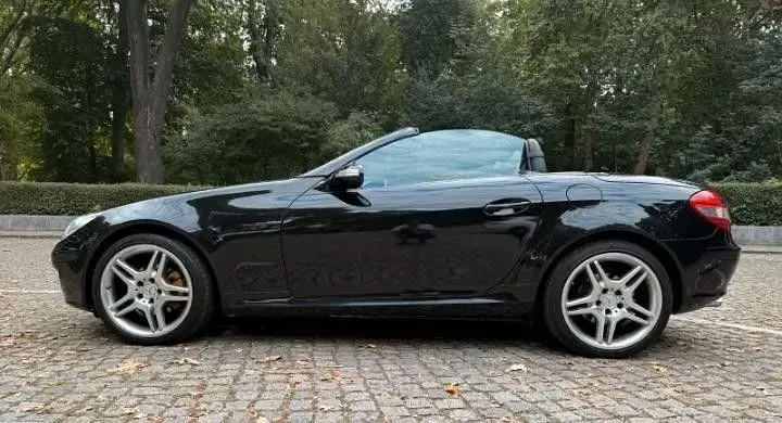 Gebraucht Mercedes SLK200 163 PS (119 kW) 2006 Schwarz Cabrio