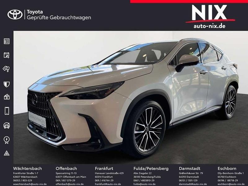 Weiß Gebraucht 2022 Lexus NX450h+ E-FOUR Luxury Line SUV | 50.490 € (Fairer Preis) - Bild 1/4