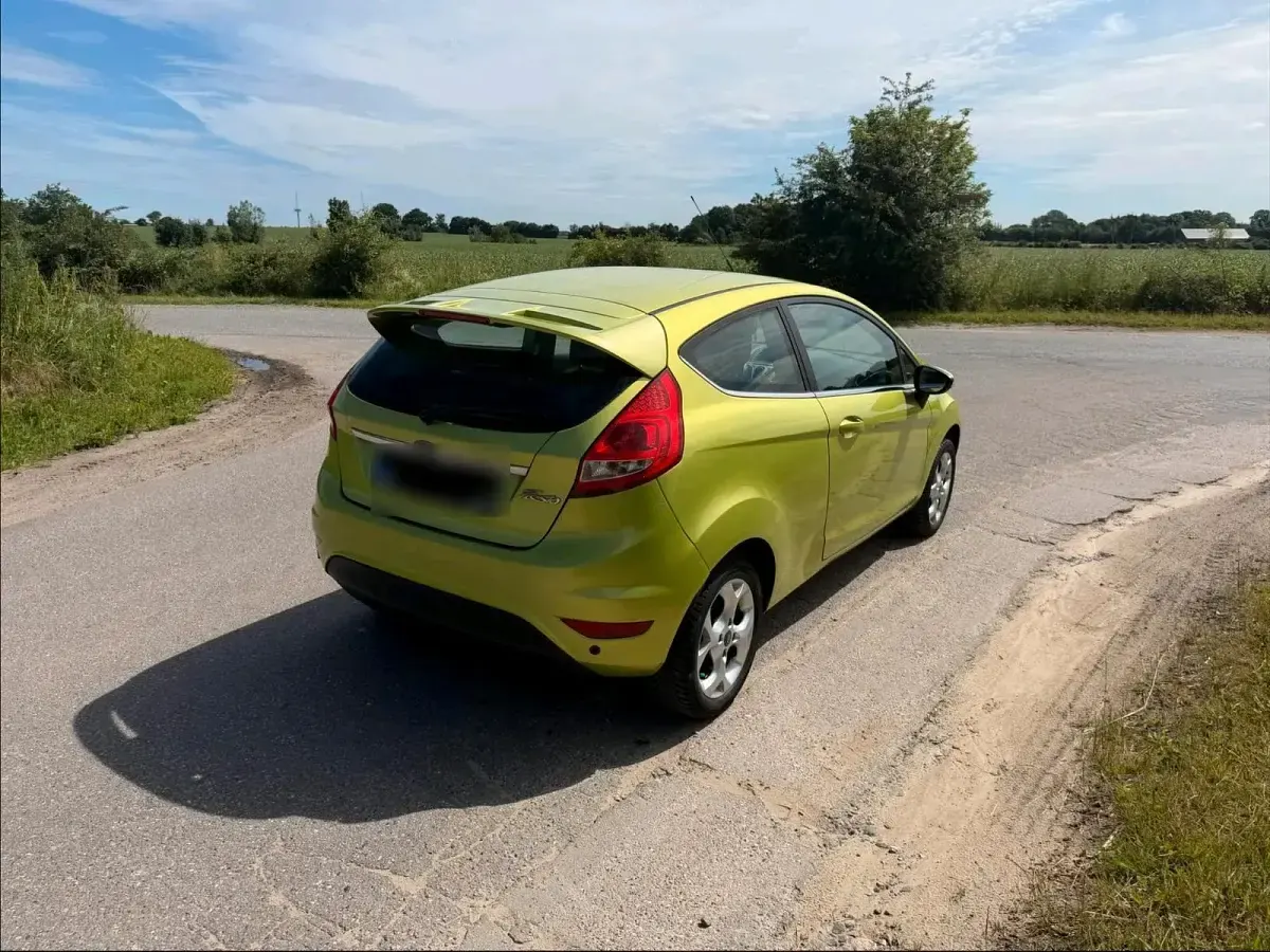 Gebraucht Ford Fiesta 82 PS (60 kW) 2009 Grün Kleinwagen