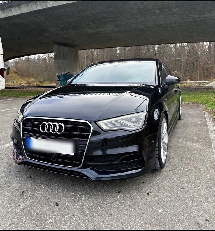 Schwarz Gebraucht 2014 Audi A3 S-Line Limousine | 10.500 € (Fairer Preis) - Bild 1/4