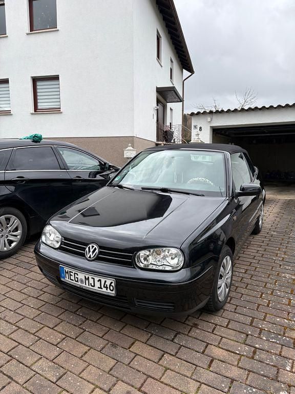 Gebraucht VW Golf Cabriolet 75 PS (55 kW) 1998 Schwarz Cabrio