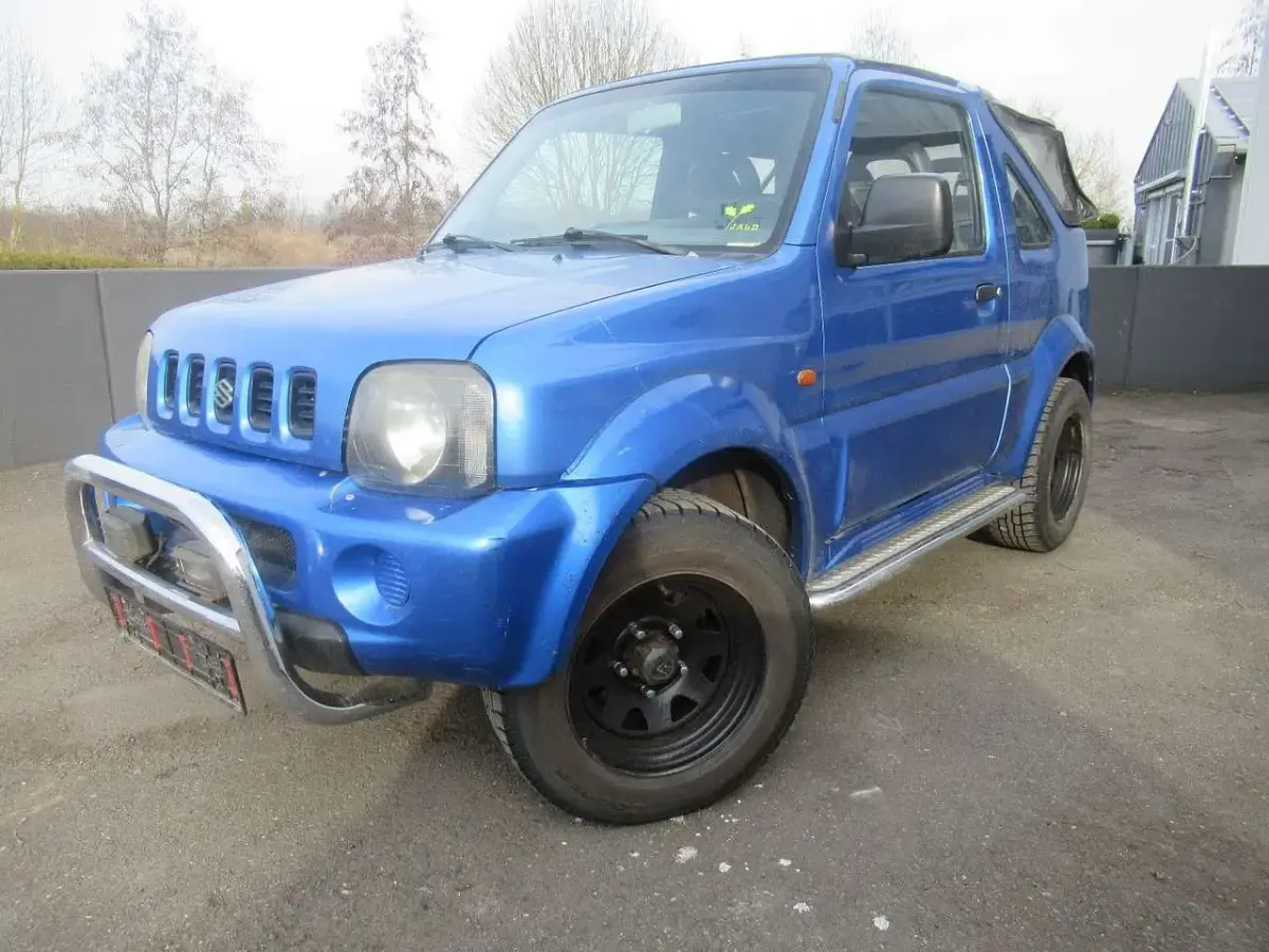Używany Suzuki Jimny 125 KM (91 kW) 2001 Niebieski SUV