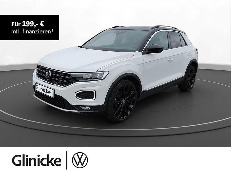 Pure withe Gebraucht 2021 VW T-Roc Sport SUV | 24.470 € (Fairer Preis) - Bild 1/3