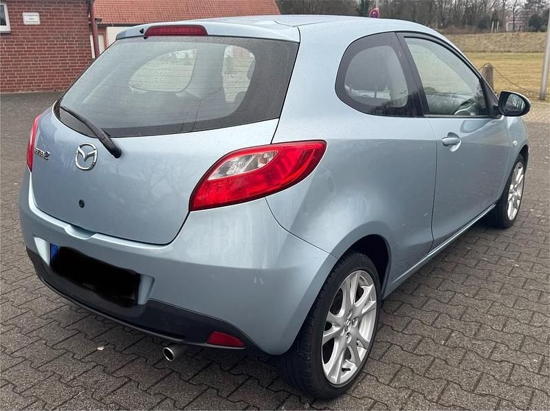 Gebraucht Mazda 2 2008 Blau Kleinwagen