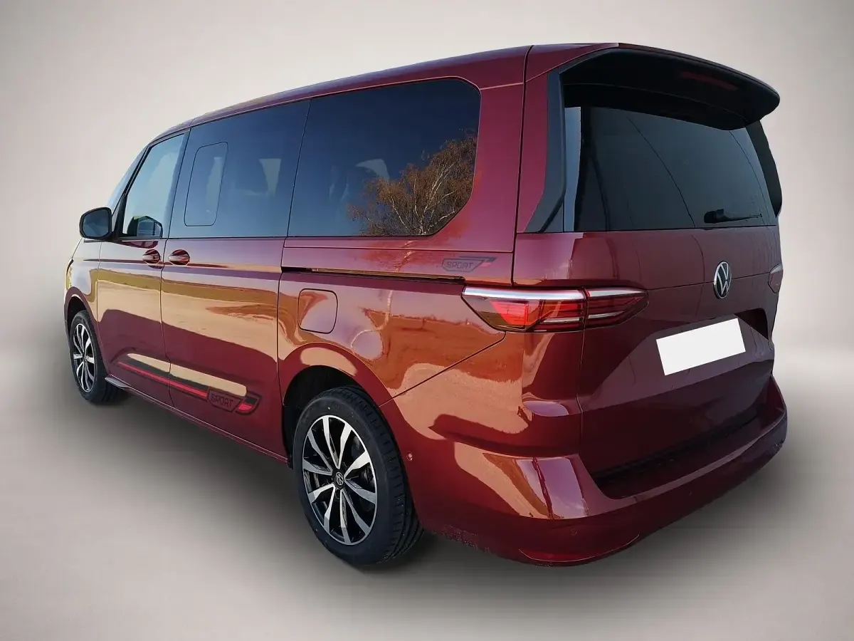 Neu VW Multivan Comfortline 150 PS (110 kW) 2026 Rot Van / Kleinbus