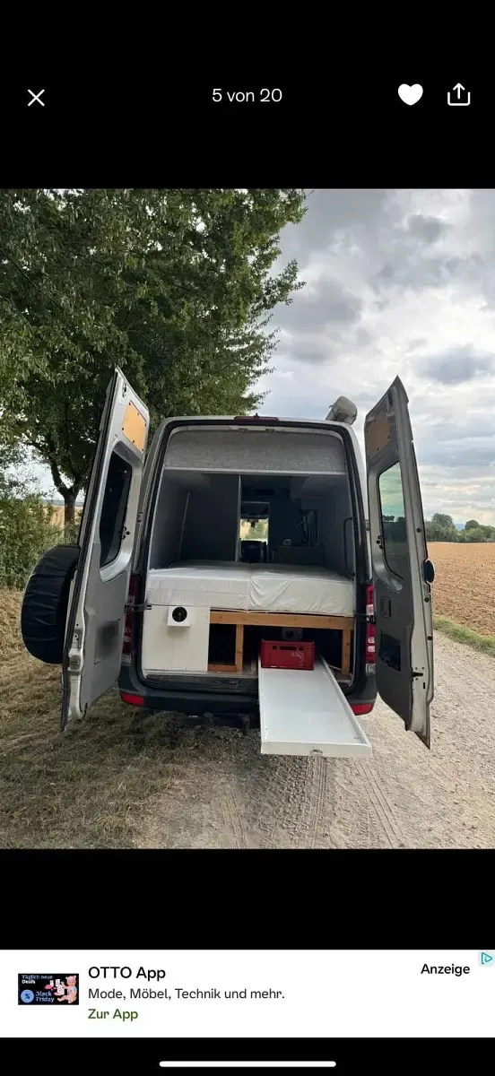 Gebraucht Mercedes Sprinter 150 PS (110 kW) 2006 Silber Van
