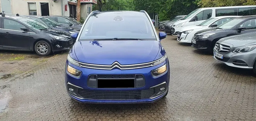 Gebraucht Citroën Grand C4 Picasso SELECTION 131 PS (96 kW) 2018 Blau Van / Kleinbus