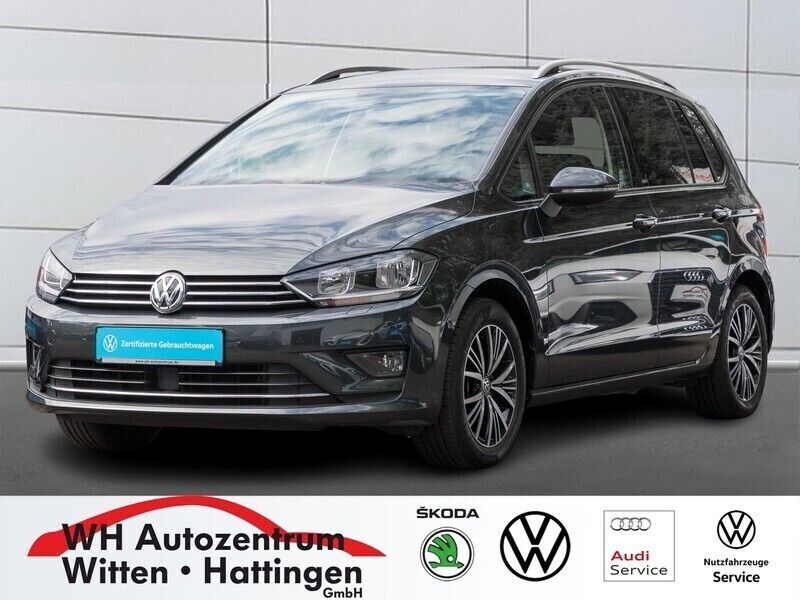 Carbon steel grey metallic Gebraucht 2016 VW Golf Sportsvan Allstar Van / Kleinbus | 14.990 € (Etwas zu teuer) - Bild 1/4