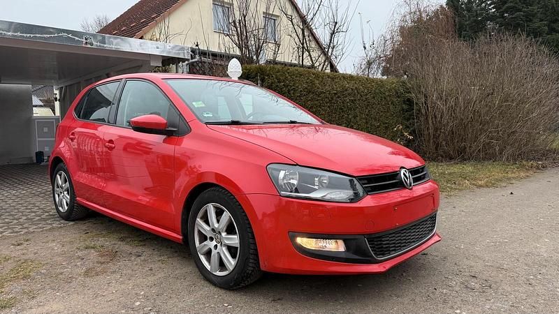 Rot Gebraucht 2011 VW Polo Kleinwagen | 3.999 € (Guter Preis) - Bild 1/4