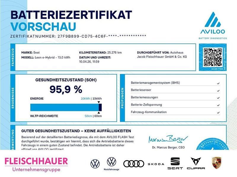 Gebraucht Cupra Leon VZ 245 PS (180 kW) 2024 Grau Kombi