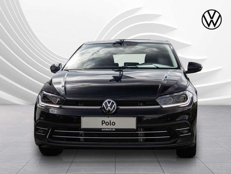 Gebraucht VW Polo Style 110 PS (80 kW) 2025 Schwarz (deep black perleffekt) Limousine