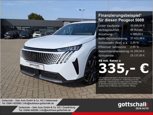 Grün Gebraucht 2024 Peugeot 5008 Allure Van / Kleinbus | 39.899 € (Fairer Preis) - Bild 1/4