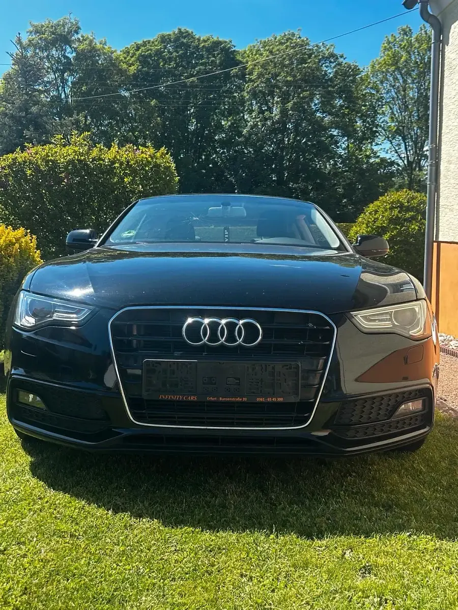 Gebraucht Audi A5 S-Line 175 PS (128 kW) 2014 Schwarz Coupé