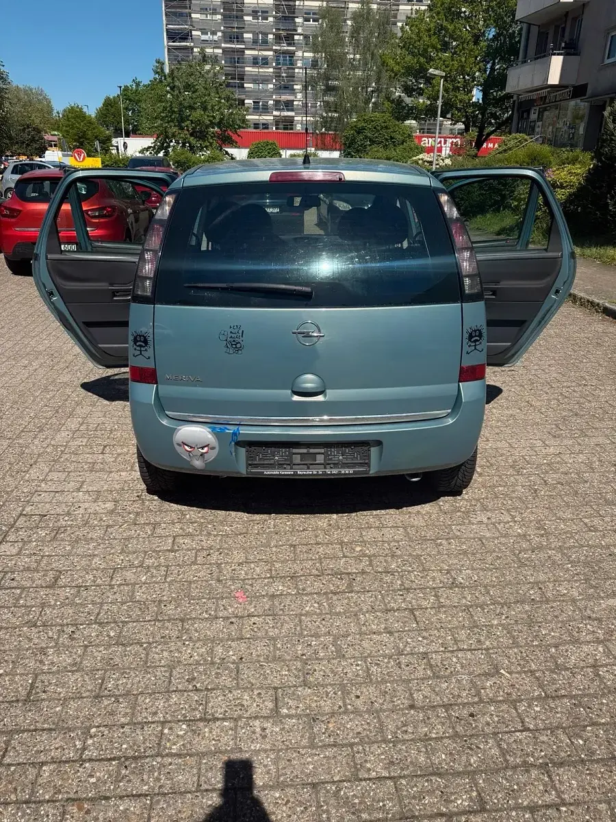 Używany Opel Meriva 66 KM (48 kW) 2005 Niebieski Minivan
