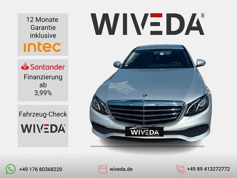 Silber Gebraucht 2018 Mercedes E220 Avantgarde Limousine | 23.499 € (Superpreis) - Bild 1/4