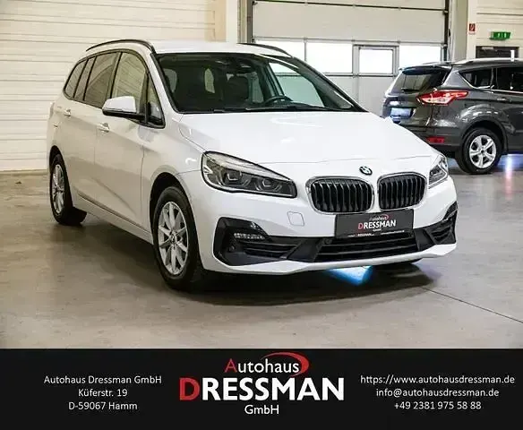 Gebraucht BMW 216 Gran Tourer Advantage 109 PS (80 kW) 2019 Weiß Van / Kleinbus