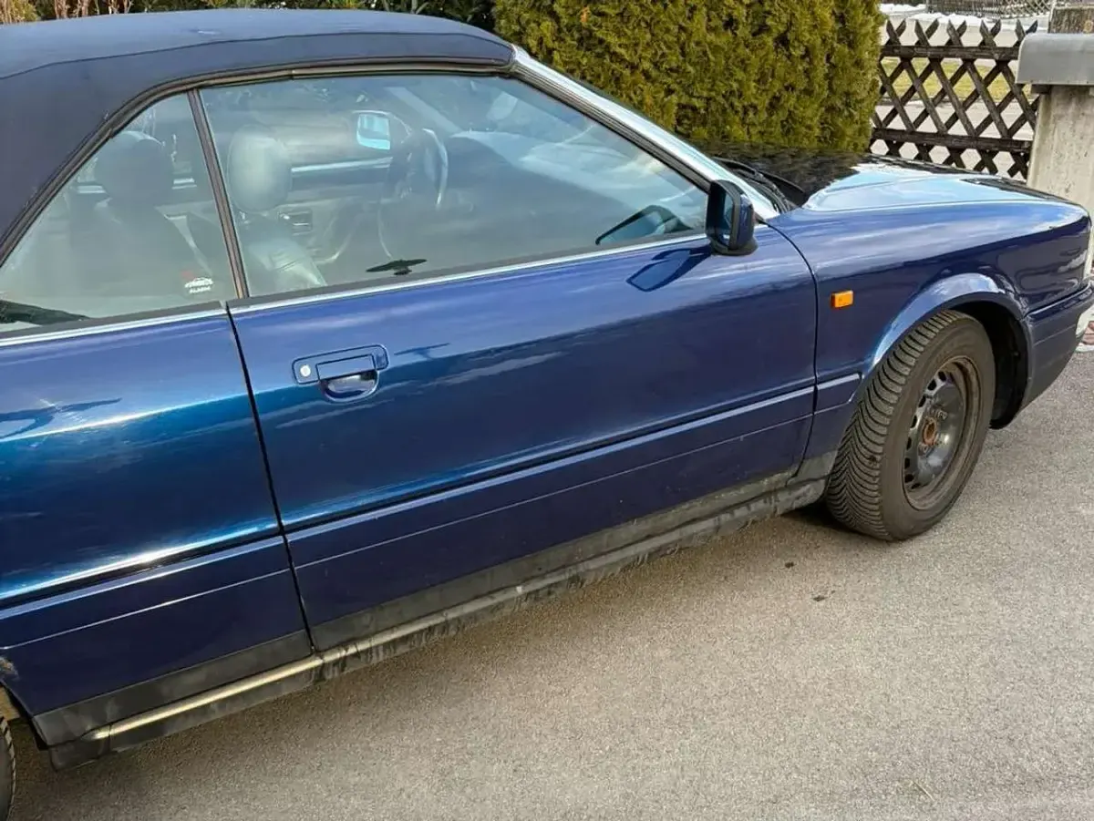 Gebraucht Audi Cabriolet 90 PS (66 kW) 2000 Blau Cabrio