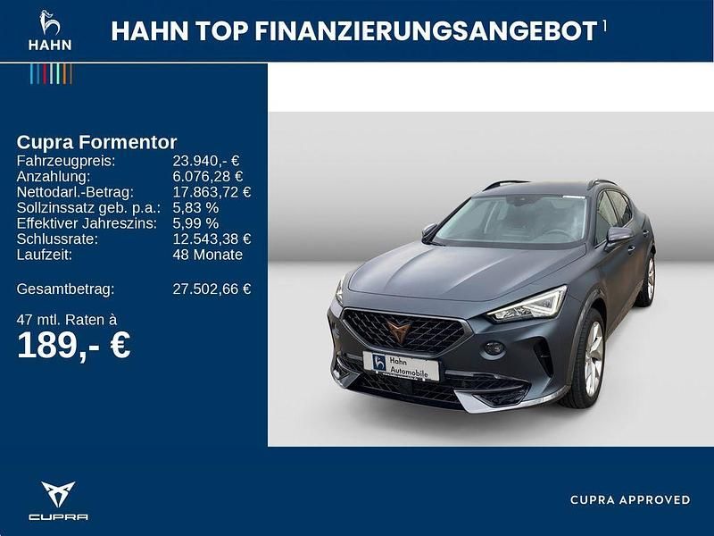 Gebraucht Cupra Formentor 204 PS (150 kW) 2023 Magnetic tech mattgrau SUV