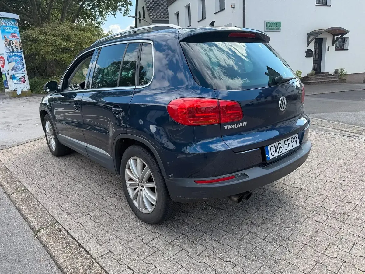 Gebraucht VW Tiguan 2012 Blau SUV