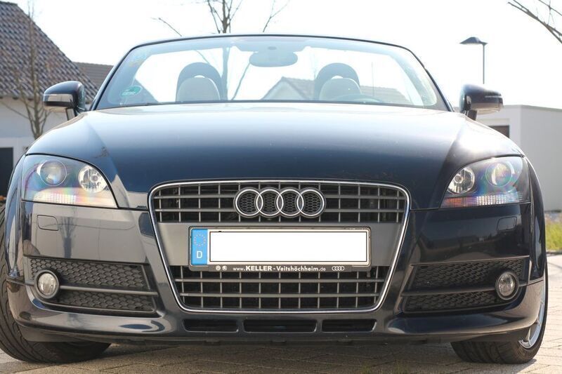 Blau Gebraucht 2008 Audi TT Roadster Sport Cabrio | 9.850 € (Guter Preis) - Bild 1/4