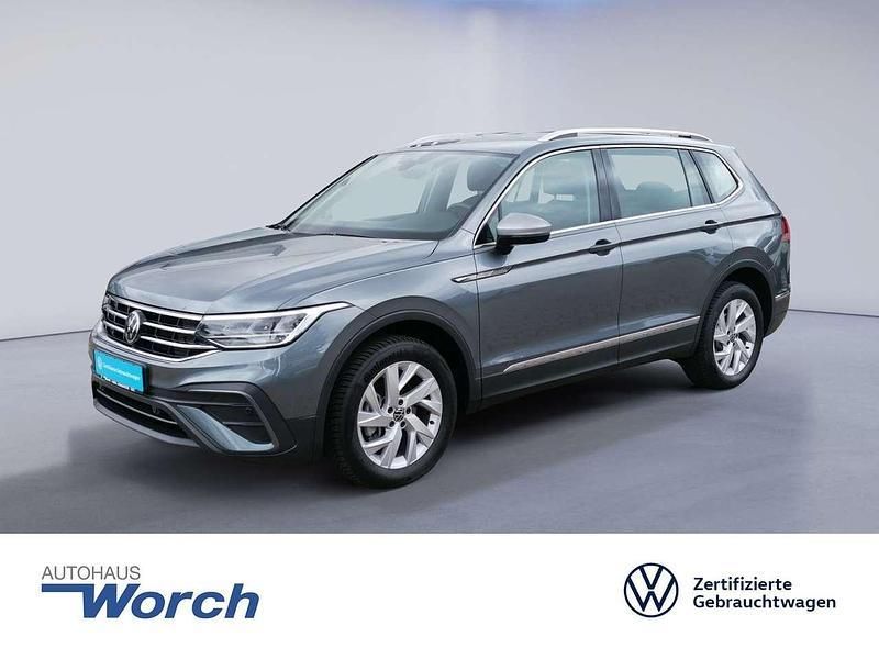 Platinum grey metallic Gebraucht 2024 VW Tiguan Allspace Life SUV | 36.950 € (Guter Preis) - Bild 1/3