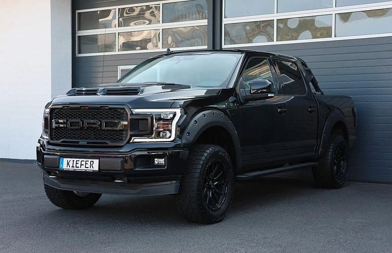 Schwarz Gebraucht 2020 Ford F-150 Abholung | 42.950 € (Etwas zu teuer) - Bild 1/4