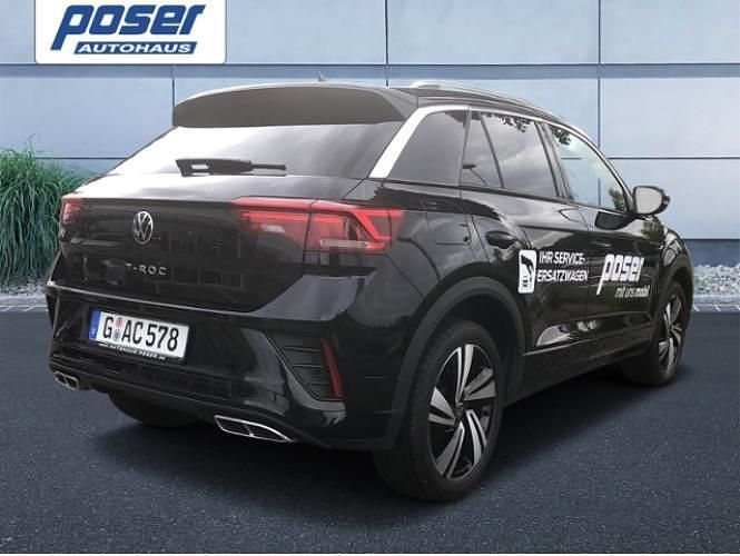 Gebraucht VW T-Roc R-line 150 PS (110 kW) 2022 Schwarz SUV