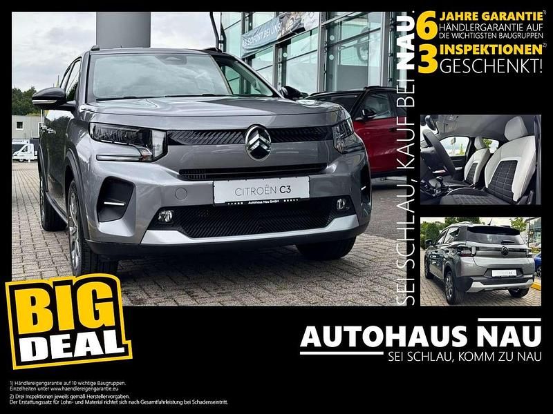 Mercuregrau Neu 2025 Citroën C3 Kleinwagen | 19.990 € (Fairer Preis) - Bild 1/4