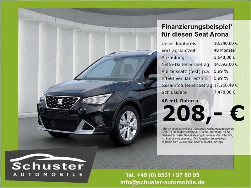 Gebraucht Seat Arona Xperience 110 PS (80 kW) 2024 Schwarz SUV