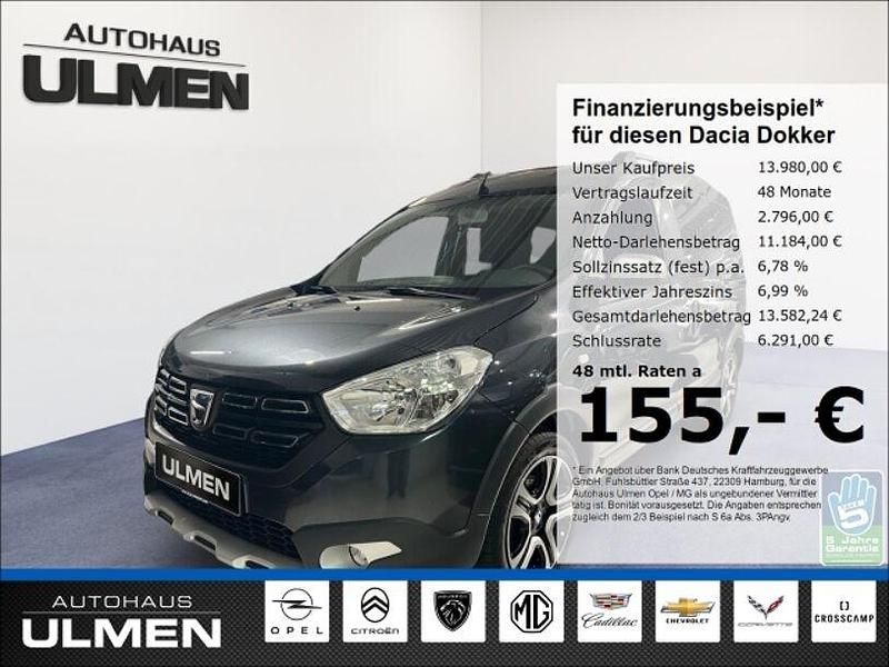 Grau Gebraucht 2021 Dacia Dokker Stepway Van / Kleinbus | 13.980 € (Fairer Preis) - Bild 1/4