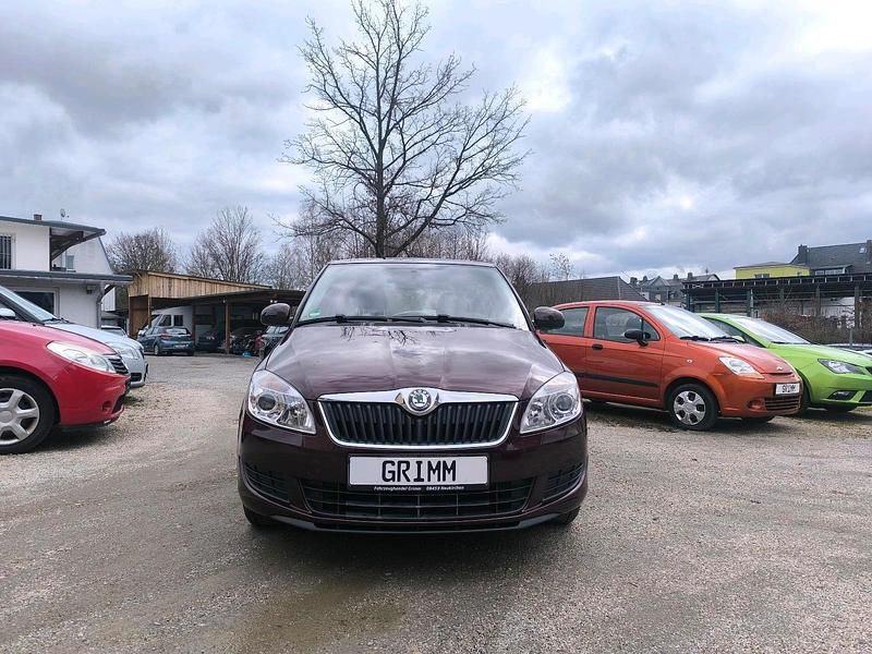 Gebraucht Skoda Fabia 86 PS (63 kW) 2010 Rot Kleinwagen