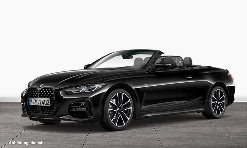 Schwarz Gebraucht 2022 BMW 420 M Sport Cabrio | 42.407 € (Guter Preis) - Bild 1/3