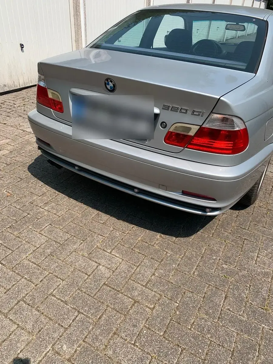 Gebraucht BMW 320 150 PS (110 kW) 2000 Silber Coupé