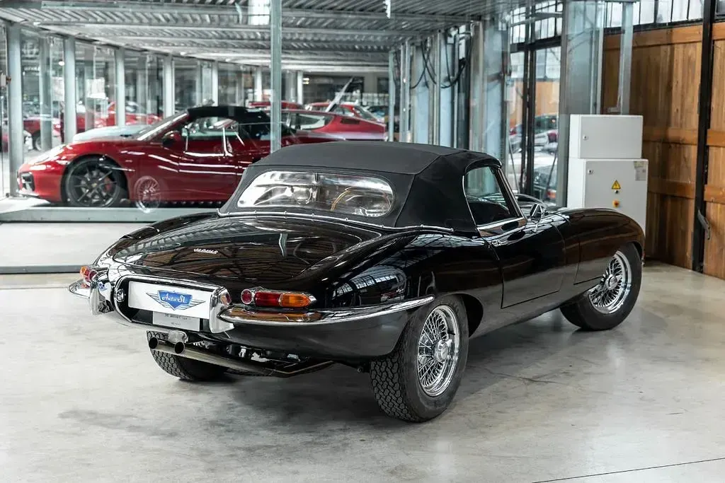 Gebraucht Jaguar E-Type 209 PS (153 kW) 1963 Schwarz Cabrio