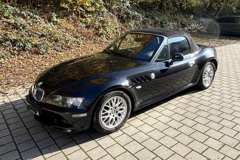 Schwarz Gebraucht 2000 BMW Z3 Cabrio | 11.900 € (Superpreis) - Bild 1/4