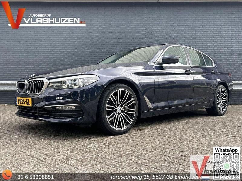 Blau Gebraucht 2017 BMW 530 Executive Limousine | 18.650 € - Bild 1/4