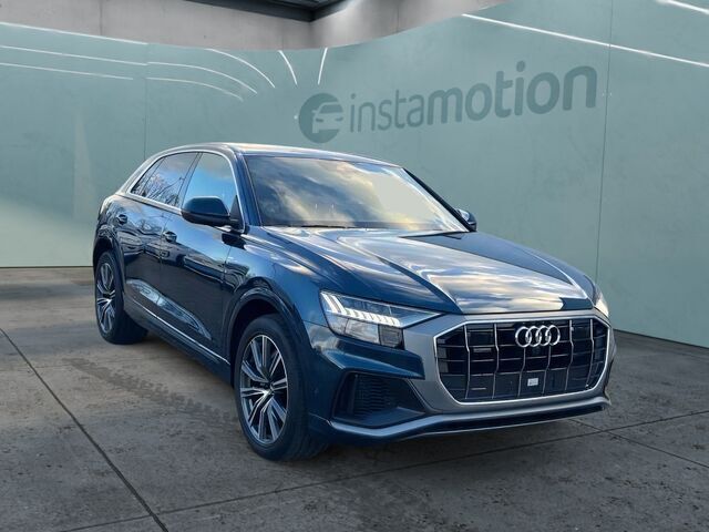 Blau Gebraucht 2021 Audi Q8 SUV | 69.700 € (Teuer) - Bild 1/2