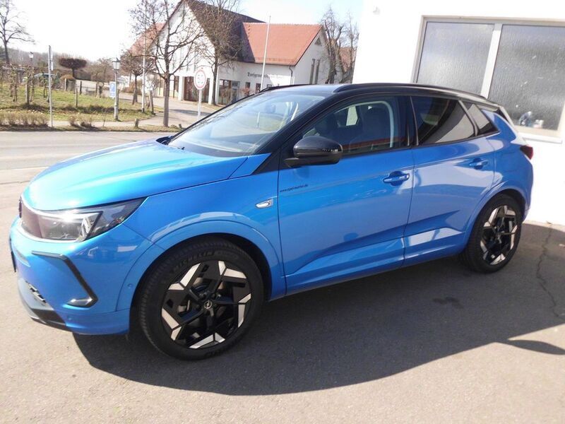 Blau Gebraucht 2023 Opel Grandland X GSe SUV | 33.850 € - Bild 1/4
