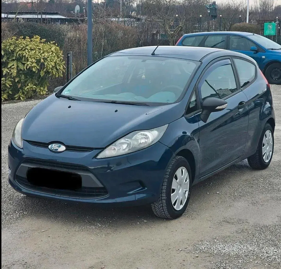 Gebraucht Ford Fiesta 60 PS (44 kW) 2009 Blau Kleinwagen